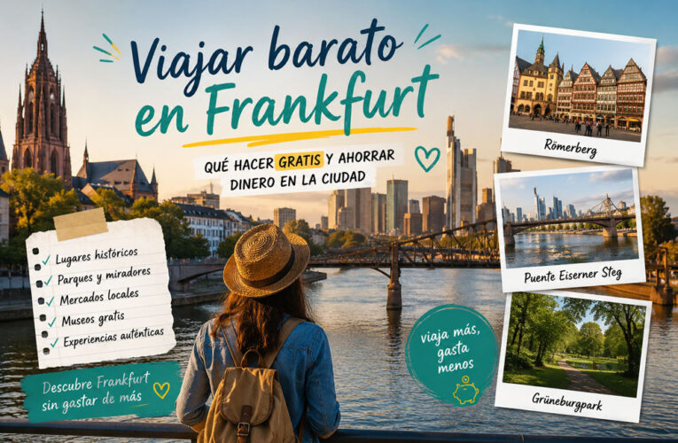 Viajar barato en Frankfurt: qué hacer gratis y ahorrar dinero en la ciudad.