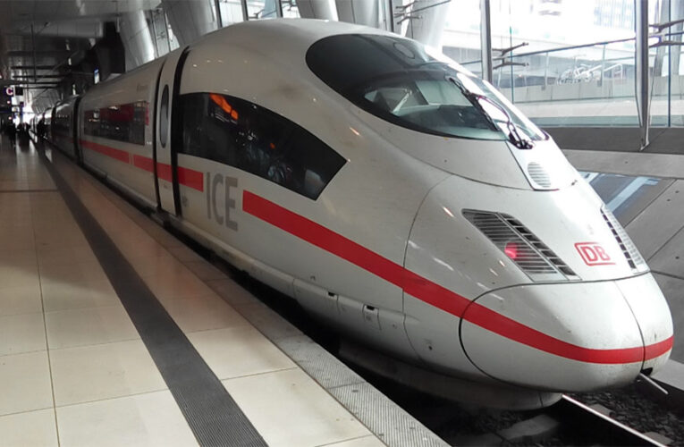 Tren ICE de alta velocidad en Alemania
