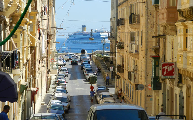 Malta las calles de la valeta