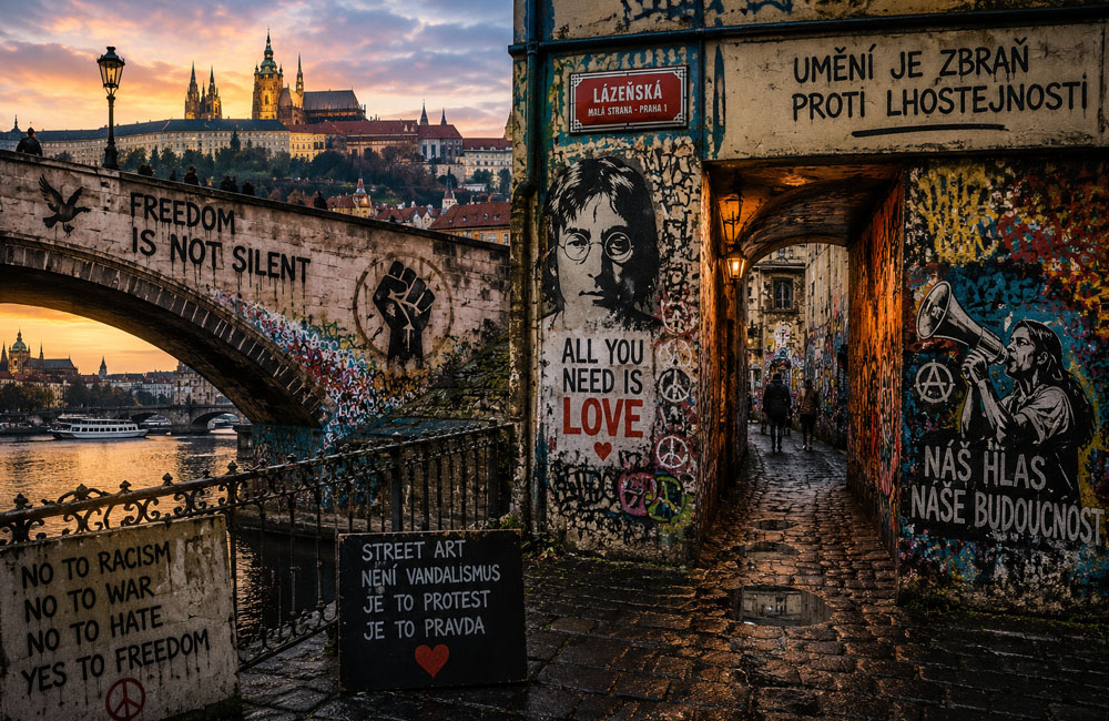 Arte urbano en Praga