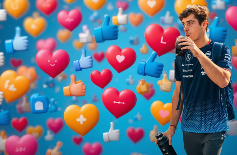 Franco Colapinto, el rey de las redes sociales. ¿Por qué?