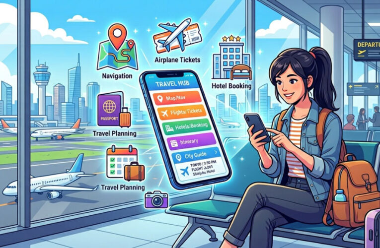 5 apps imprescindibles para viajar en 2026.